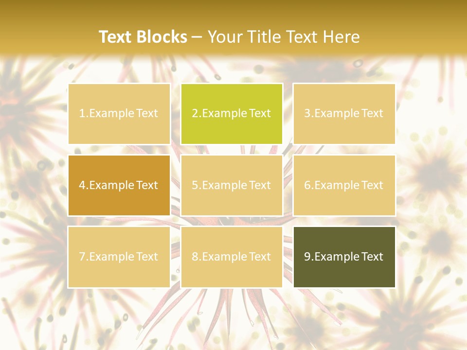 Infections Bacillus Technology PowerPoint Template