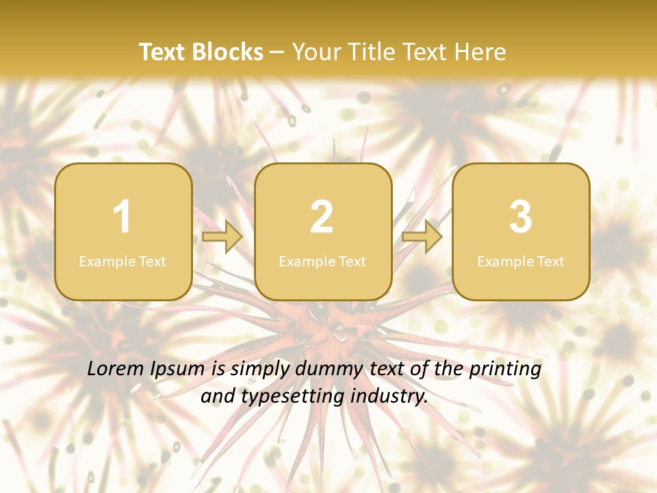 Infections Bacillus Technology PowerPoint Template