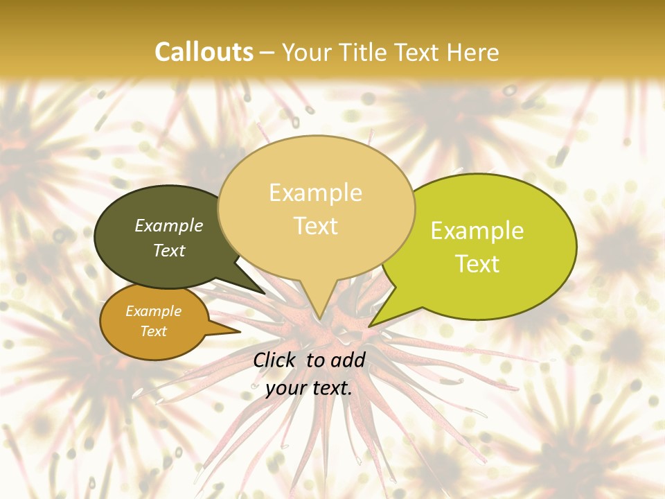 Infections Bacillus Technology PowerPoint Template