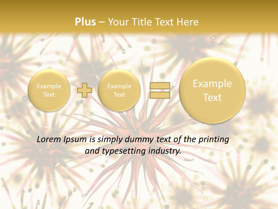 Infections Bacillus Technology PowerPoint Template