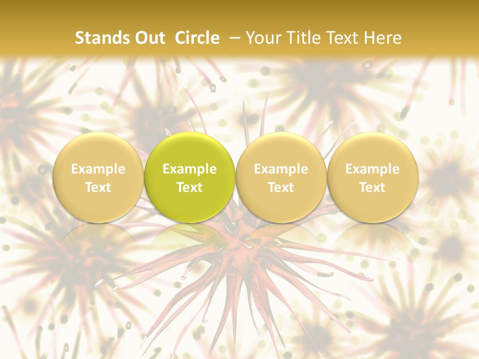 Infections Bacillus Technology PowerPoint Template