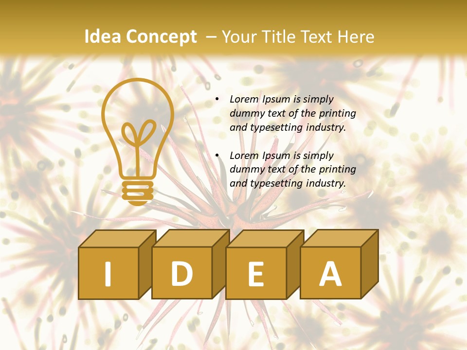 Infections Bacillus Technology PowerPoint Template