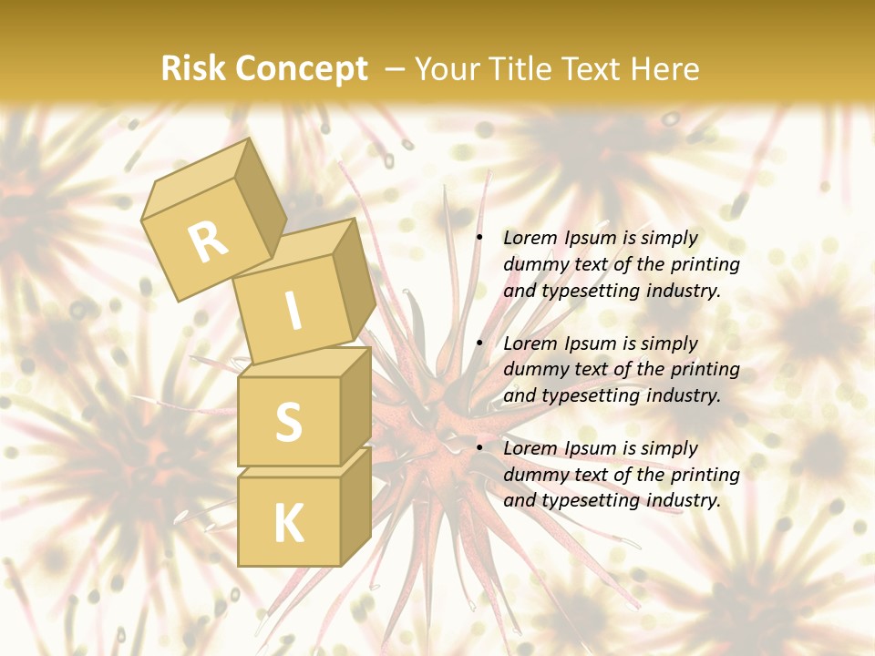 Infections Bacillus Technology PowerPoint Template