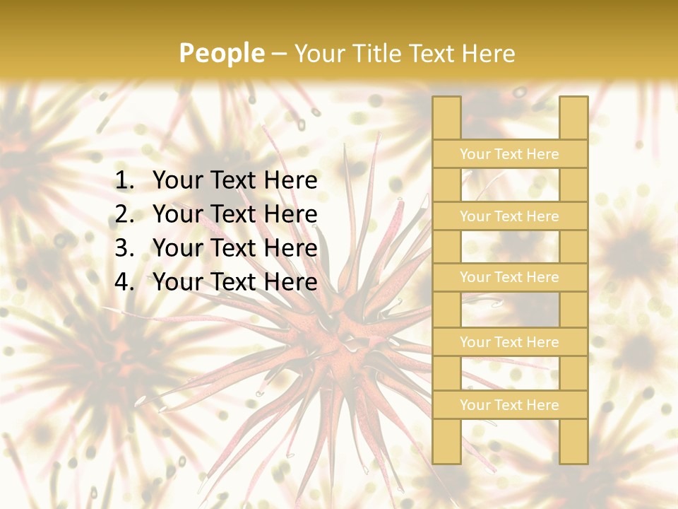 Infections Bacillus Technology PowerPoint Template