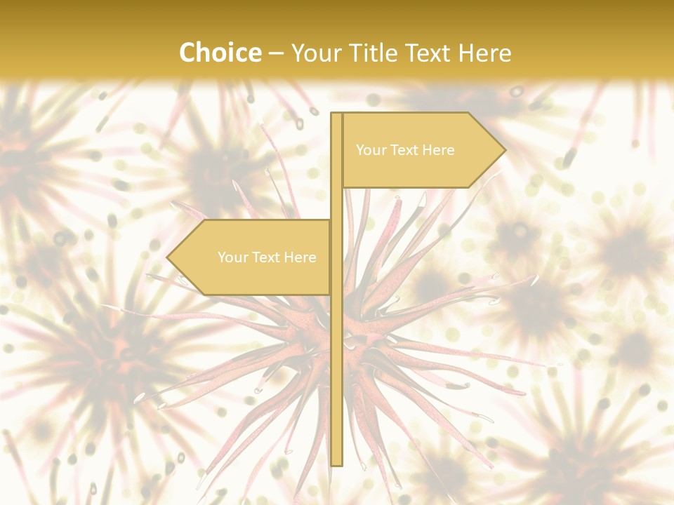 Infections Bacillus Technology PowerPoint Template