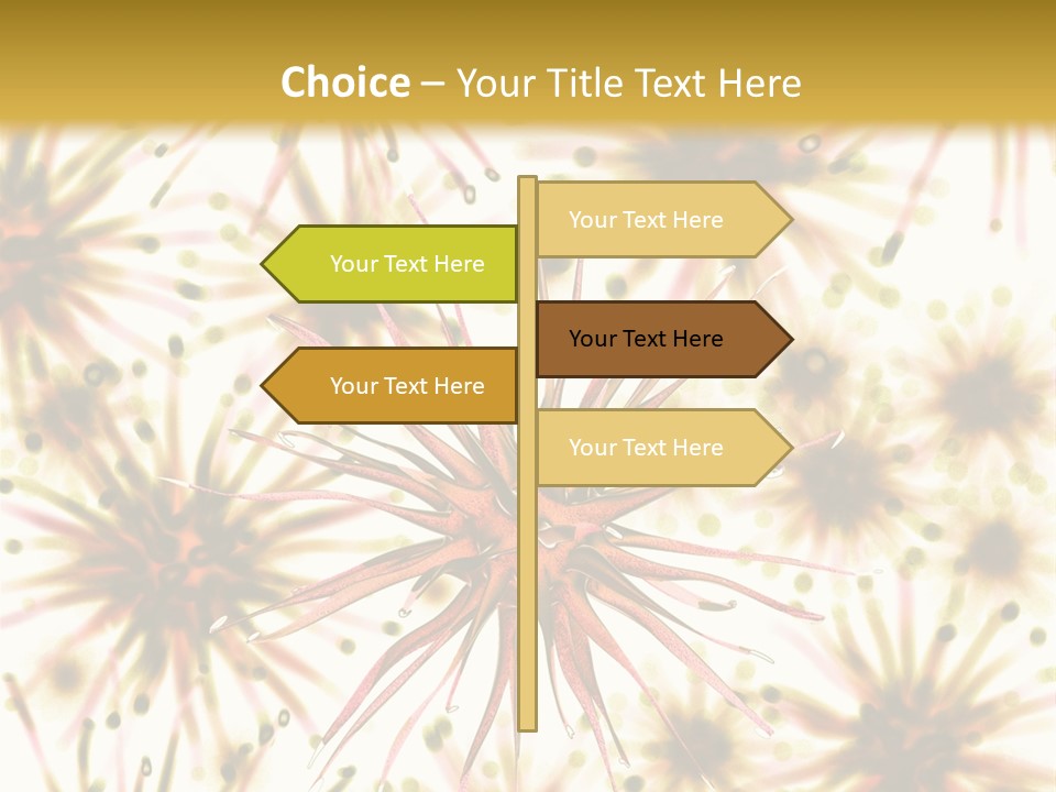 Infections Bacillus Technology PowerPoint Template