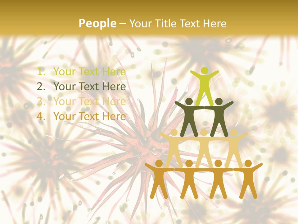 Infections Bacillus Technology PowerPoint Template