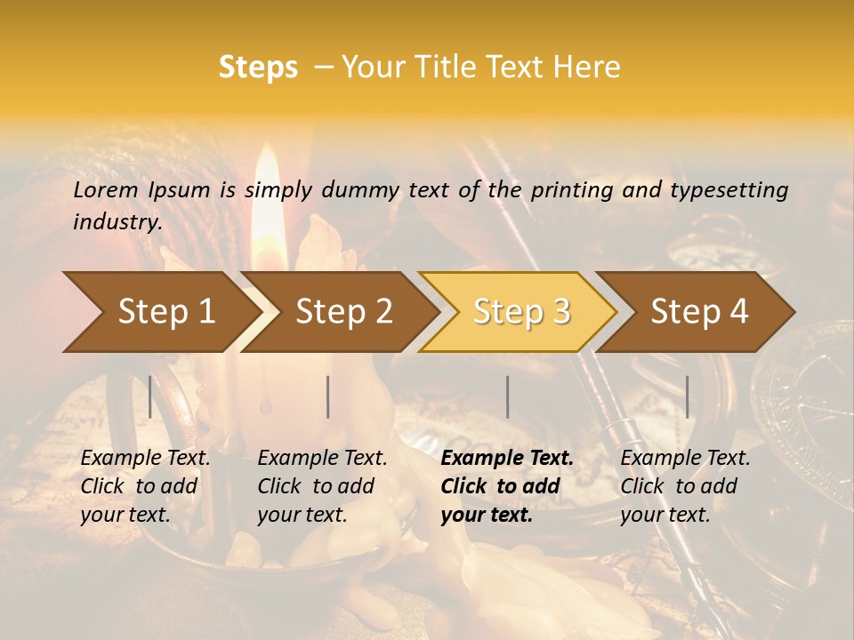 Tour History Vintage PowerPoint Template