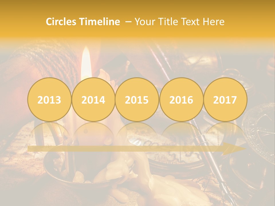 Tour History Vintage PowerPoint Template