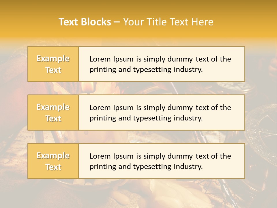 Tour History Vintage PowerPoint Template