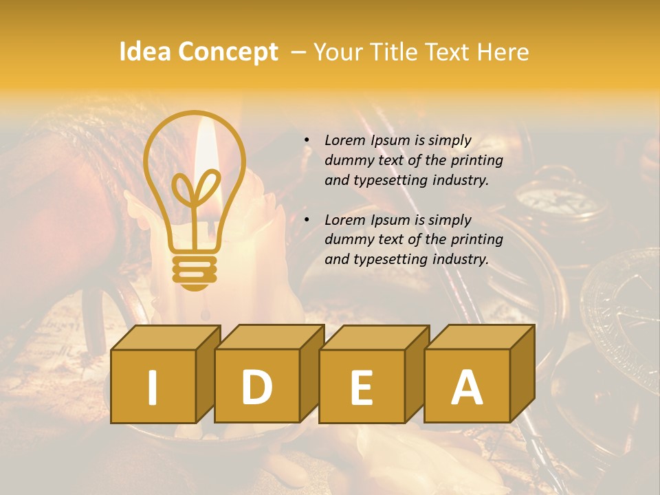 Tour History Vintage PowerPoint Template