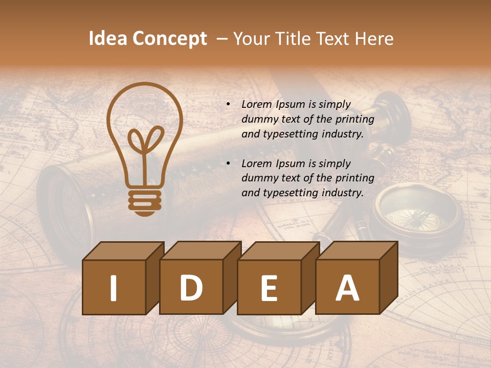 Business Tour Concept PowerPoint Template