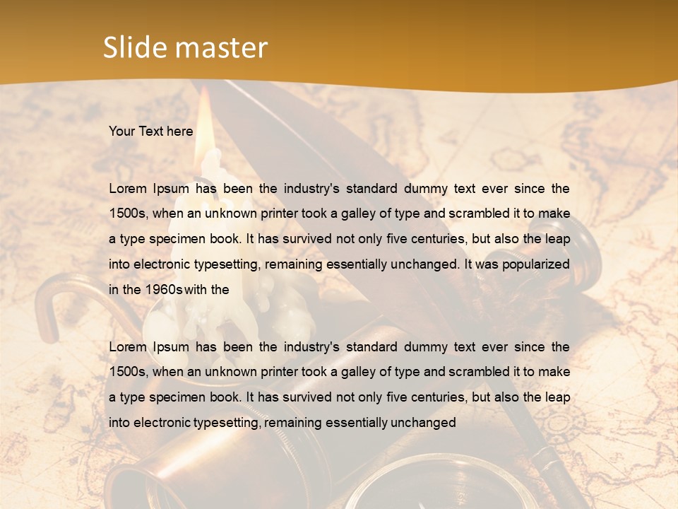 World Metal History PowerPoint Template