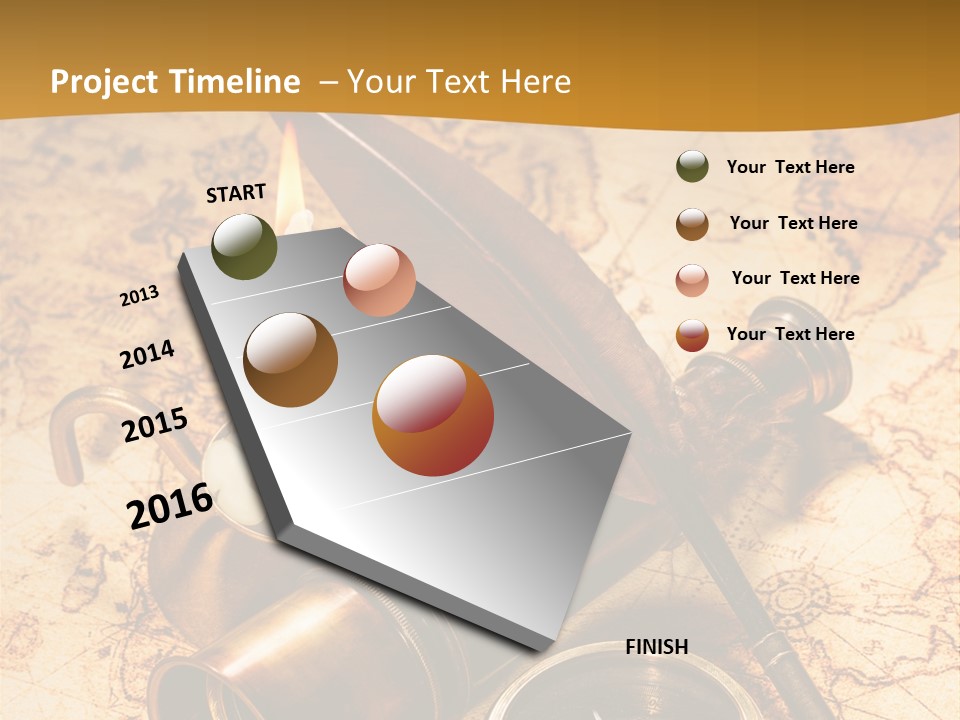 World Metal History PowerPoint Template