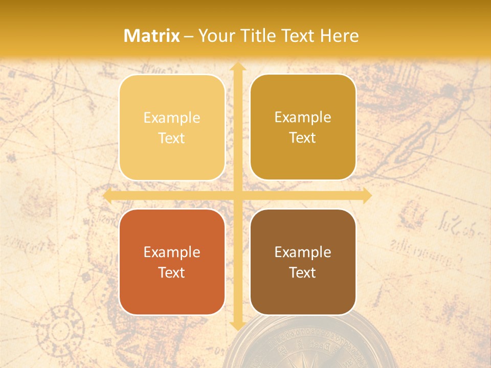 Ancient Navigate Tool PowerPoint Template
