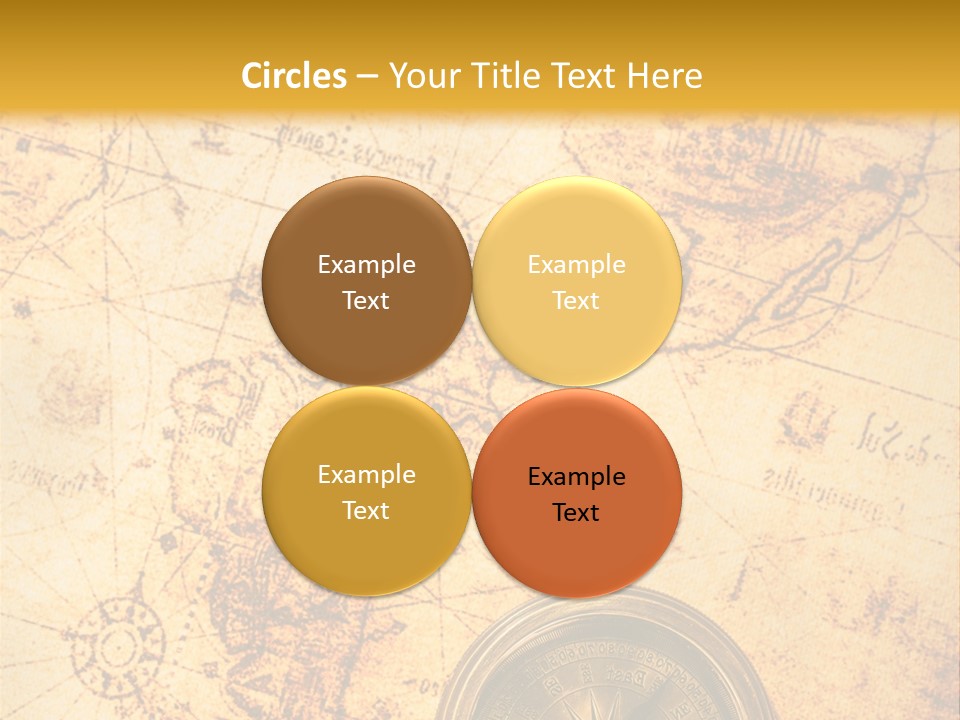 Ancient Navigate Tool PowerPoint Template