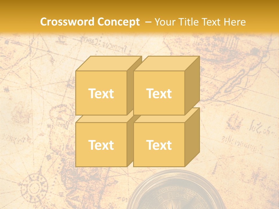 Ancient Navigate Tool PowerPoint Template