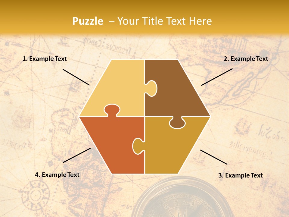 Ancient Navigate Tool PowerPoint Template