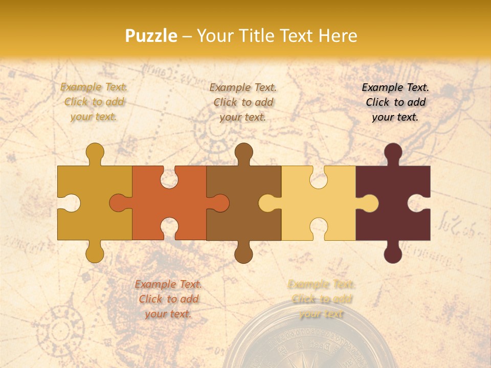 Ancient Navigate Tool PowerPoint Template
