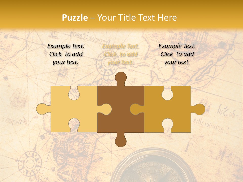Ancient Navigate Tool PowerPoint Template