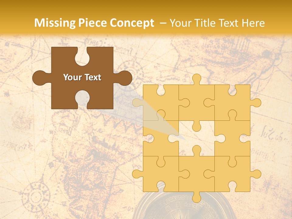 Ancient Navigate Tool PowerPoint Template