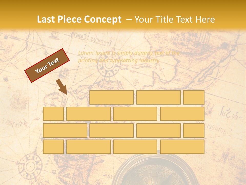 Ancient Navigate Tool PowerPoint Template