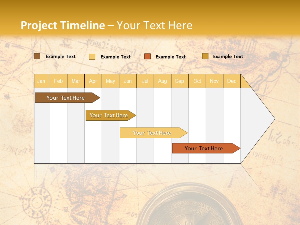 Ancient Navigate Tool PowerPoint Template