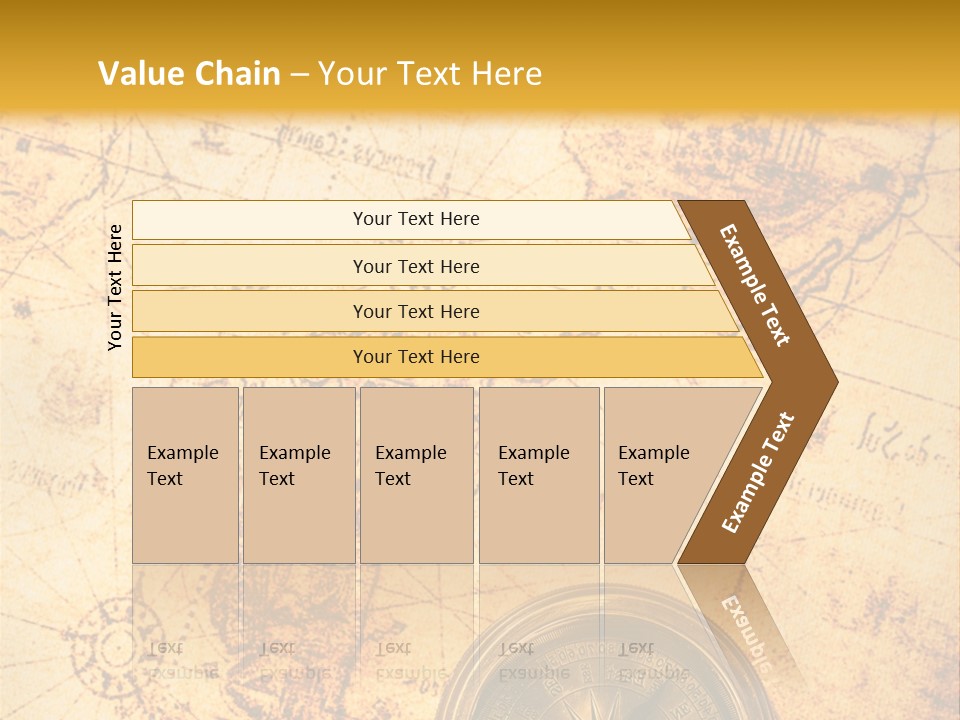 Ancient Navigate Tool PowerPoint Template