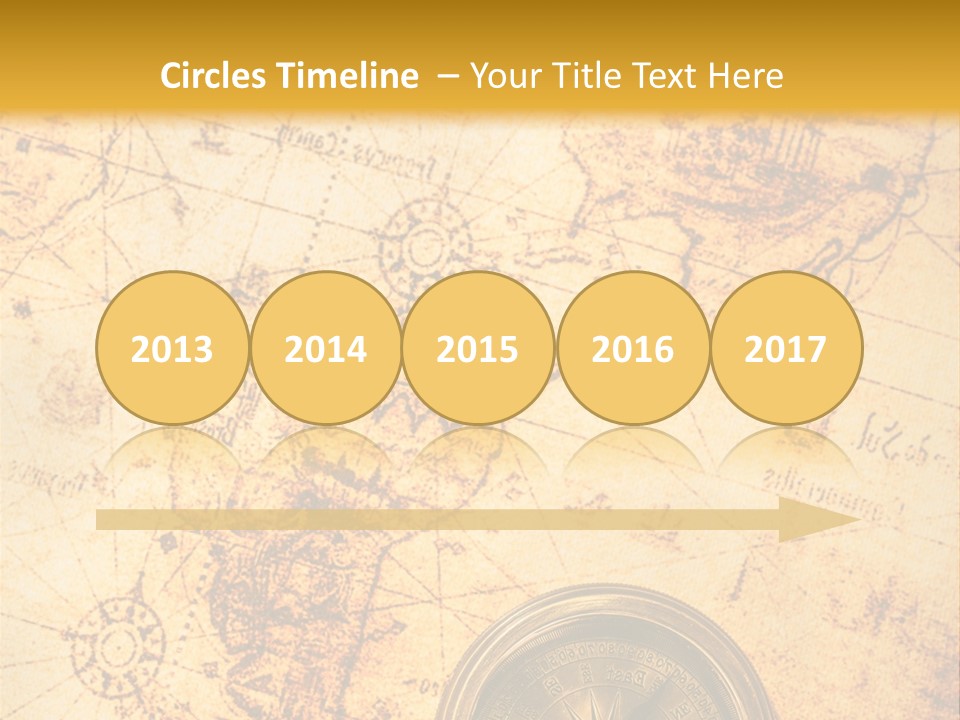 Ancient Navigate Tool PowerPoint Template