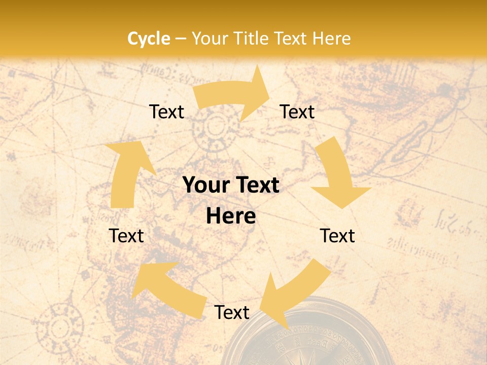 Ancient Navigate Tool PowerPoint Template