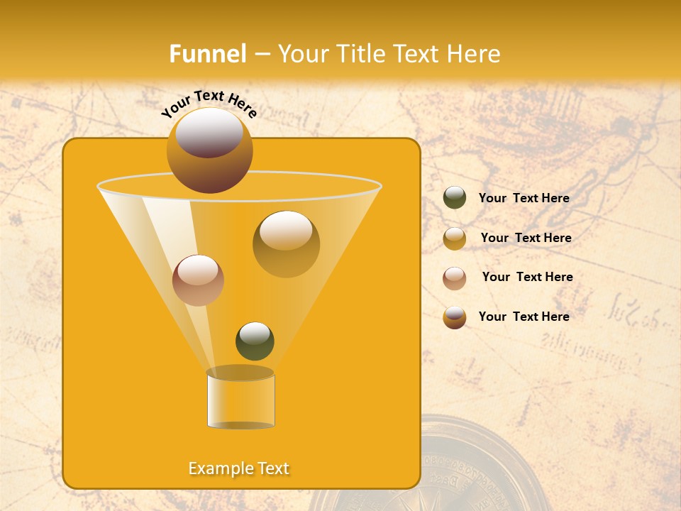 Ancient Navigate Tool PowerPoint Template