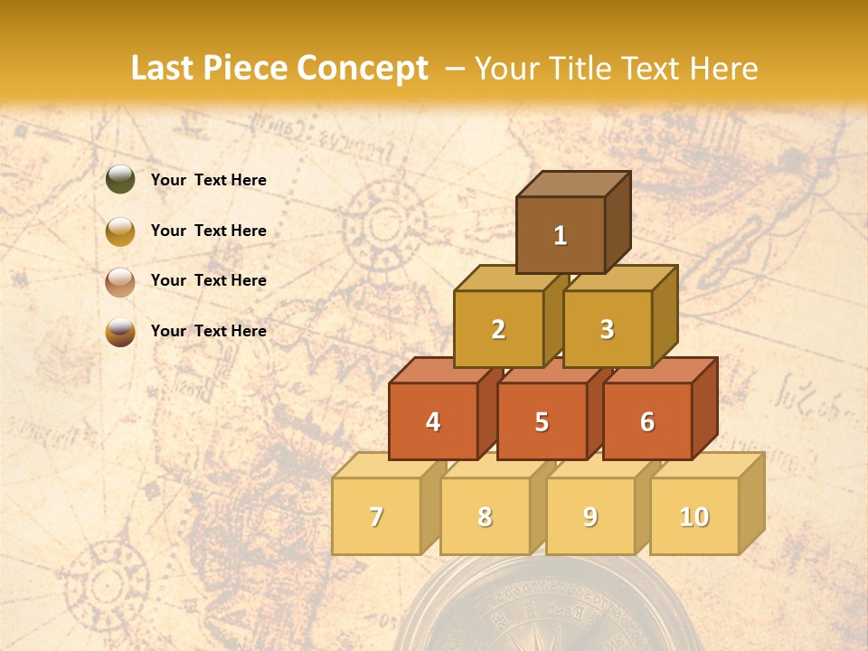 Ancient Navigate Tool PowerPoint Template