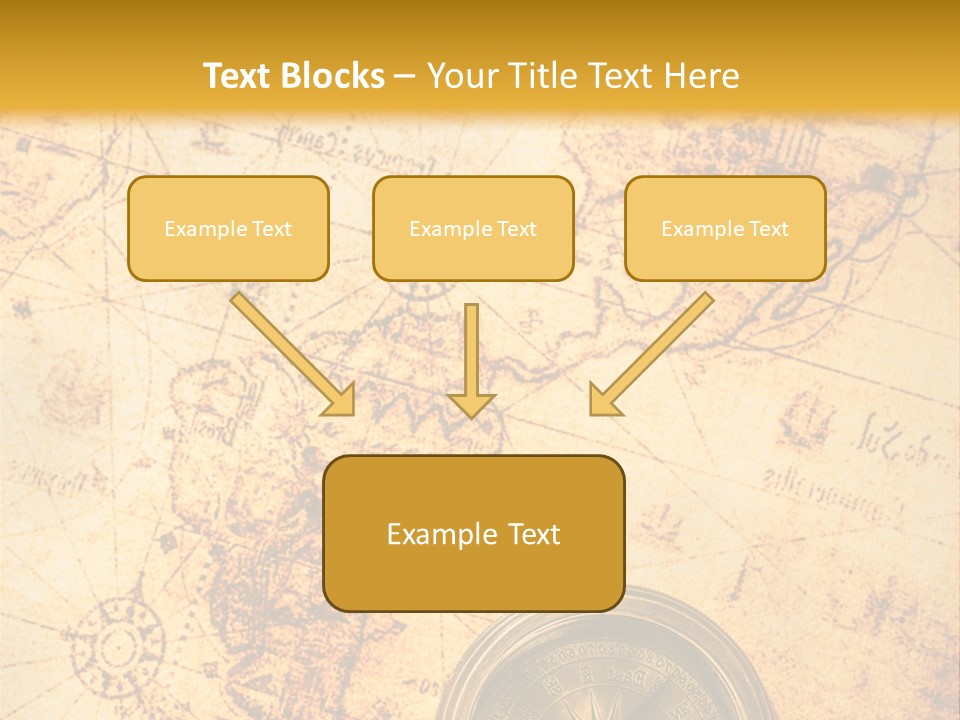 Ancient Navigate Tool PowerPoint Template