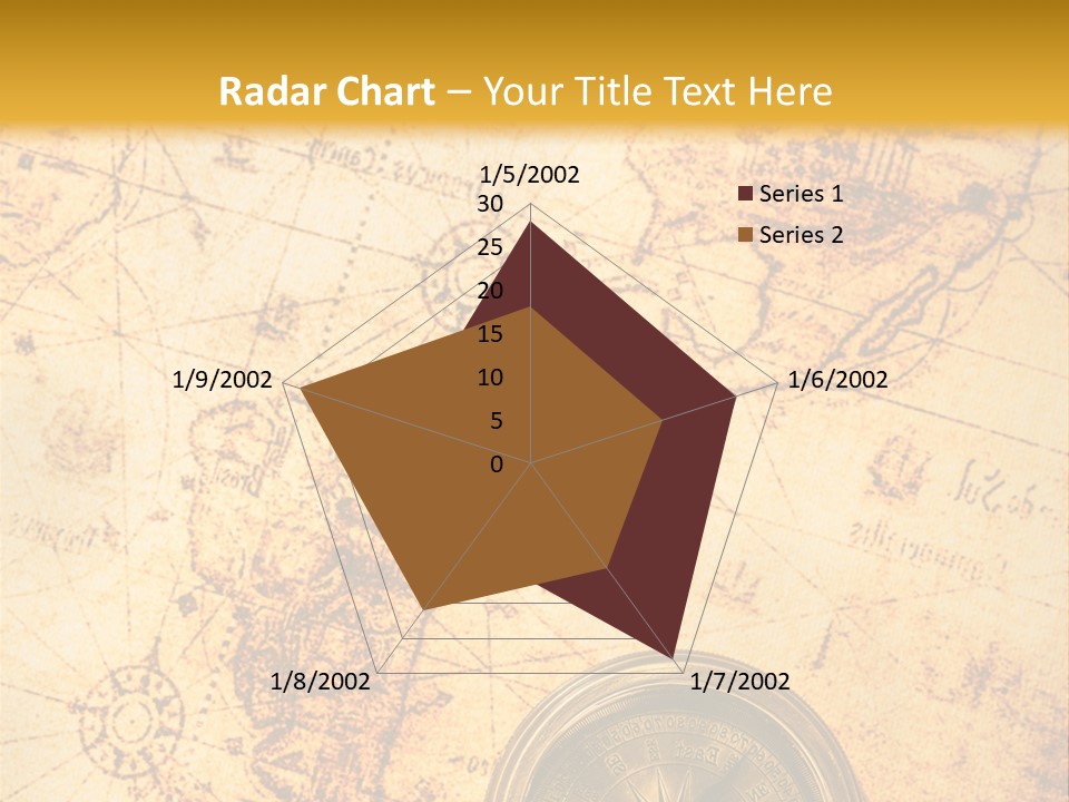 Ancient Navigate Tool PowerPoint Template