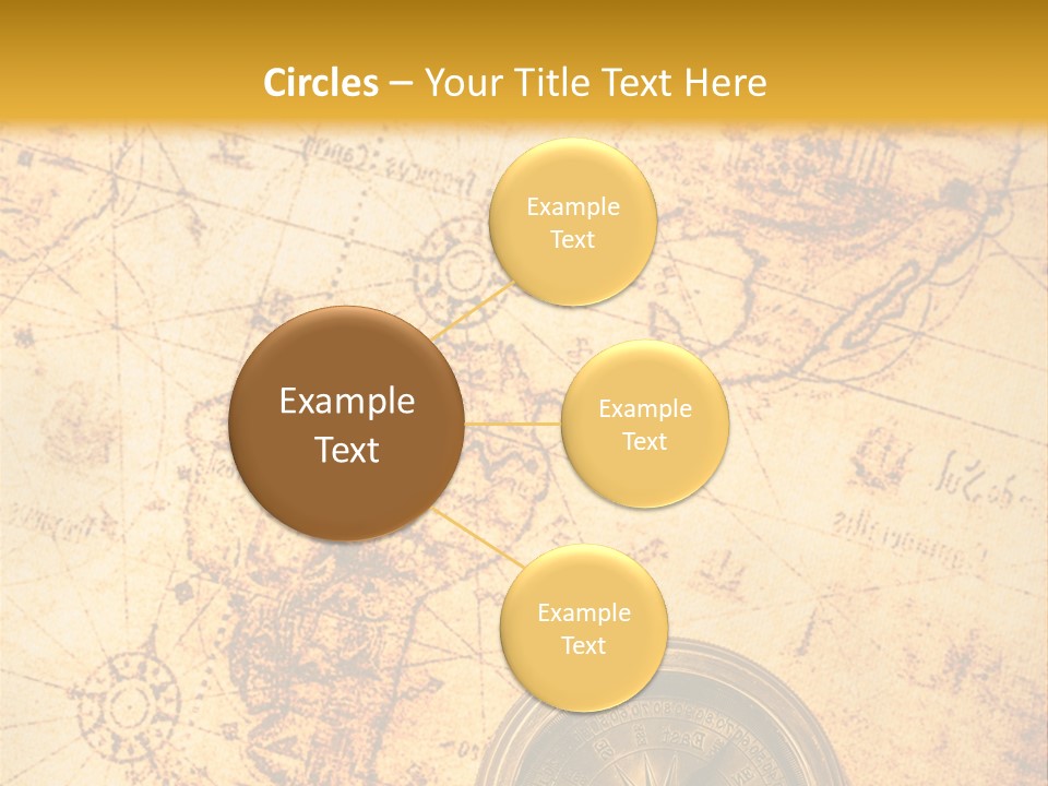 Ancient Navigate Tool PowerPoint Template