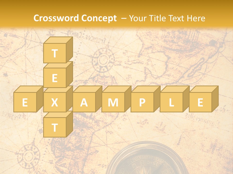 Ancient Navigate Tool PowerPoint Template