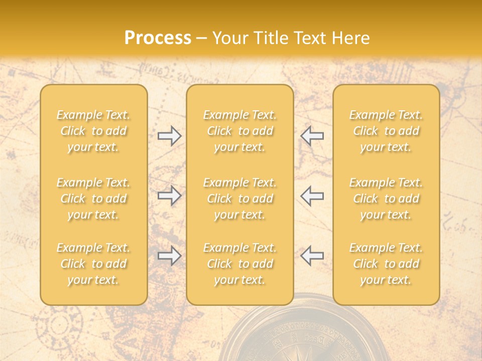 Ancient Navigate Tool PowerPoint Template