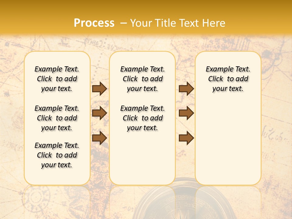 Ancient Navigate Tool PowerPoint Template