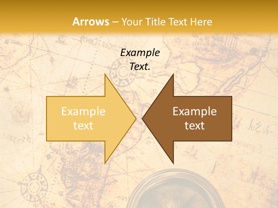 Ancient Navigate Tool PowerPoint Template