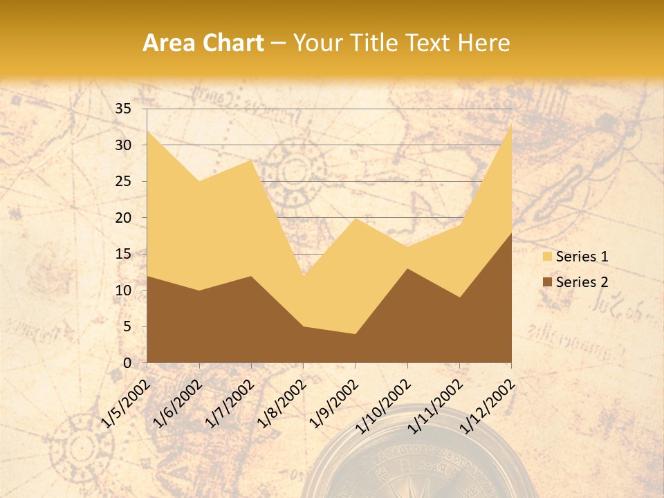 Ancient Navigate Tool PowerPoint Template