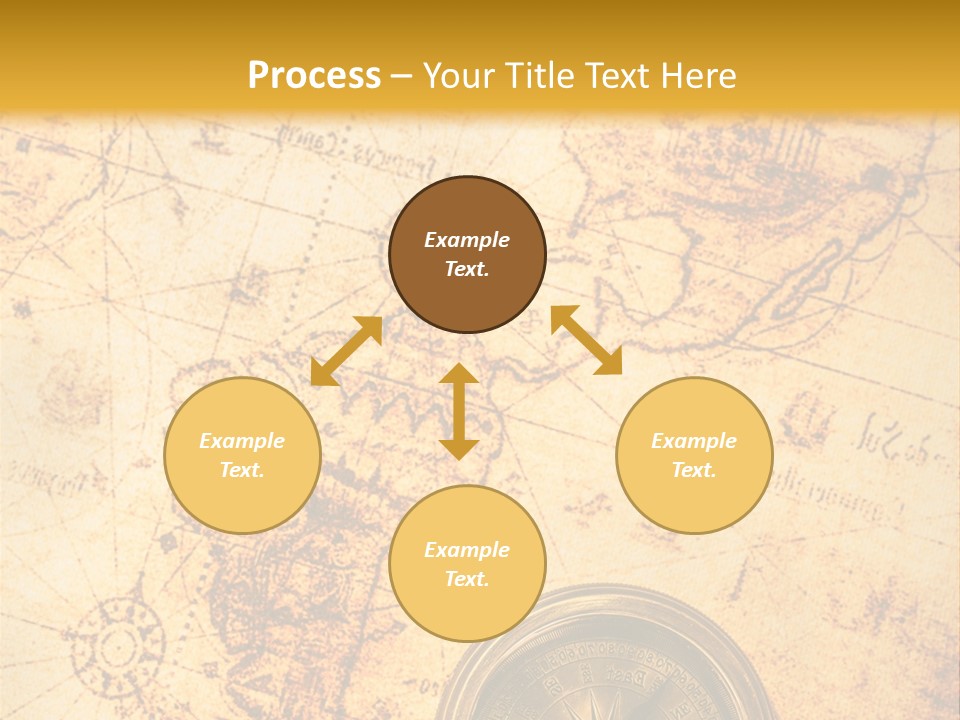 Ancient Navigate Tool PowerPoint Template