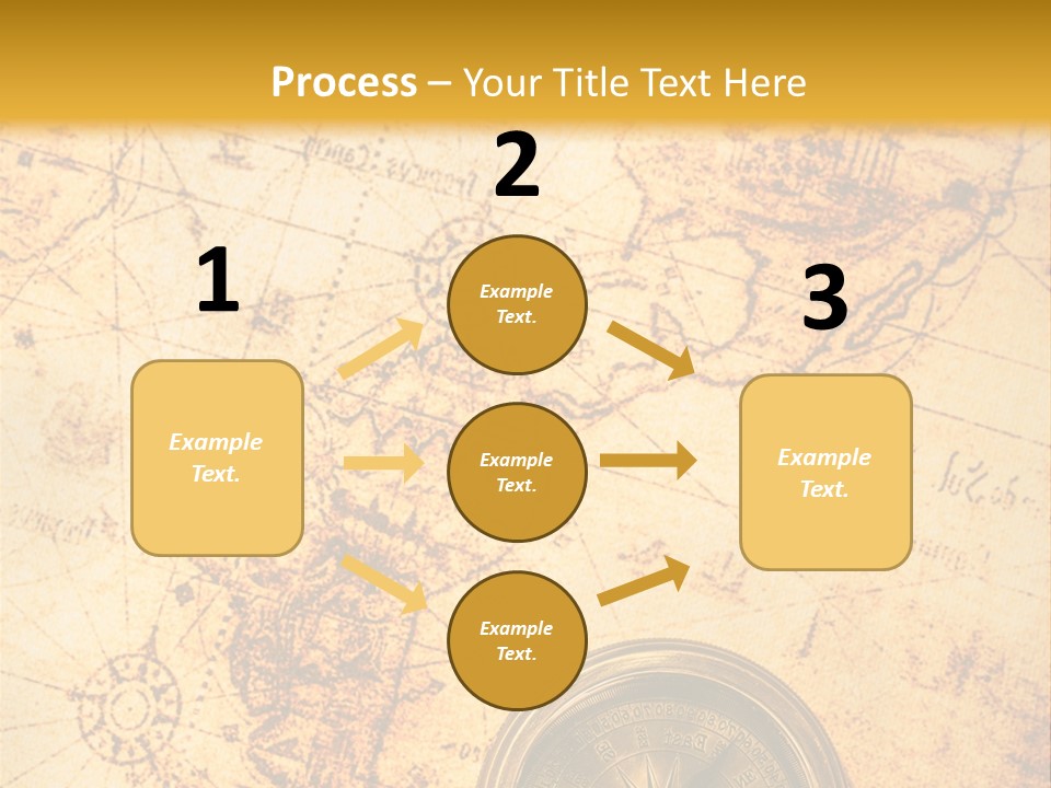 Ancient Navigate Tool PowerPoint Template