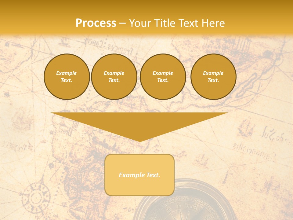 Ancient Navigate Tool PowerPoint Template