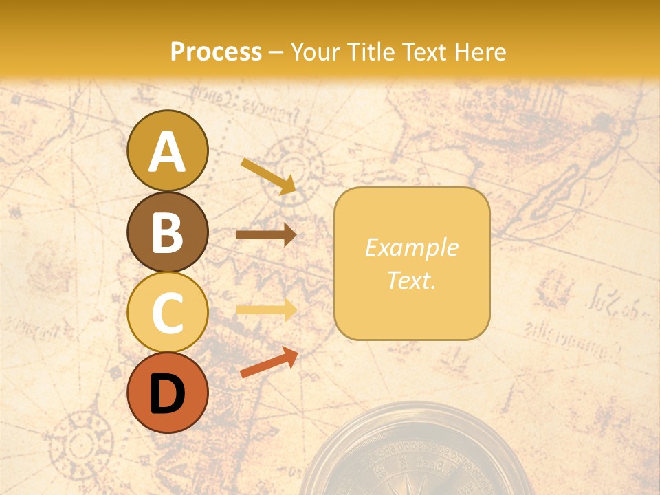 Ancient Navigate Tool PowerPoint Template