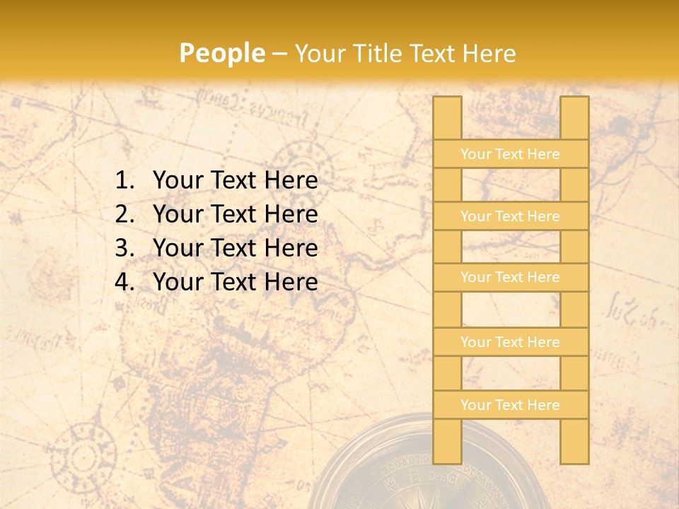 Ancient Navigate Tool PowerPoint Template