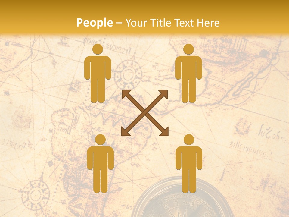 Ancient Navigate Tool PowerPoint Template