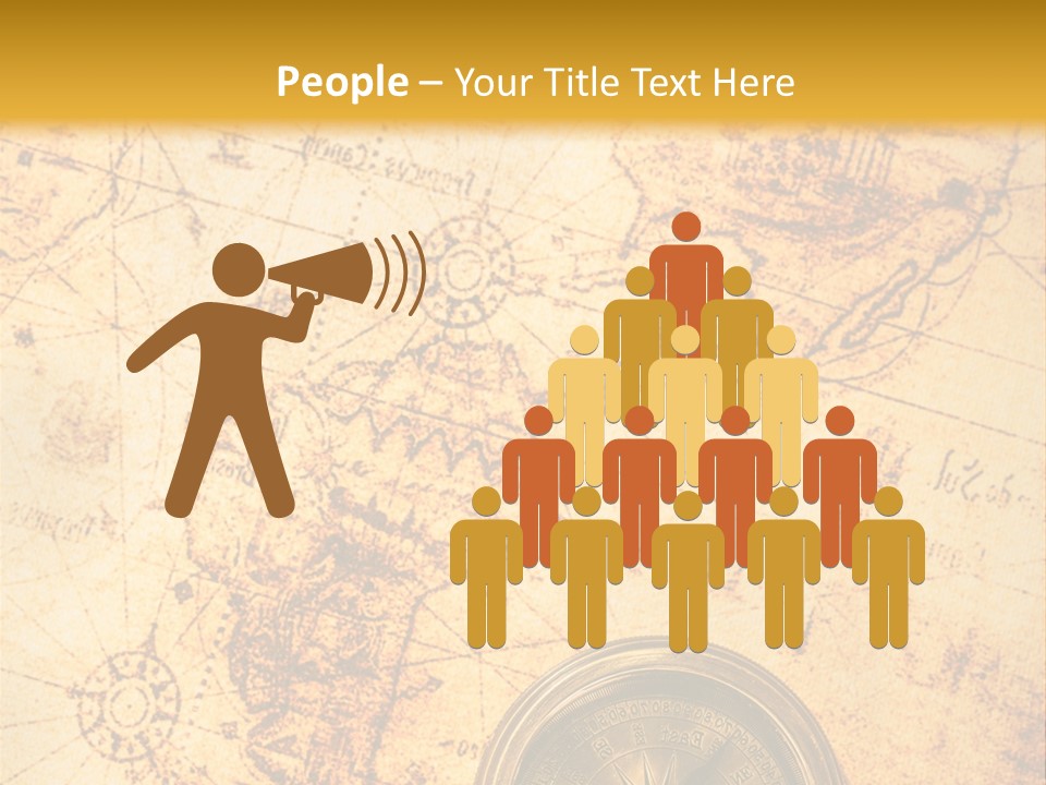 Ancient Navigate Tool PowerPoint Template