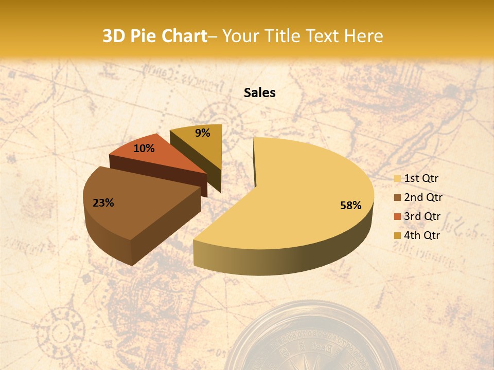 Ancient Navigate Tool PowerPoint Template