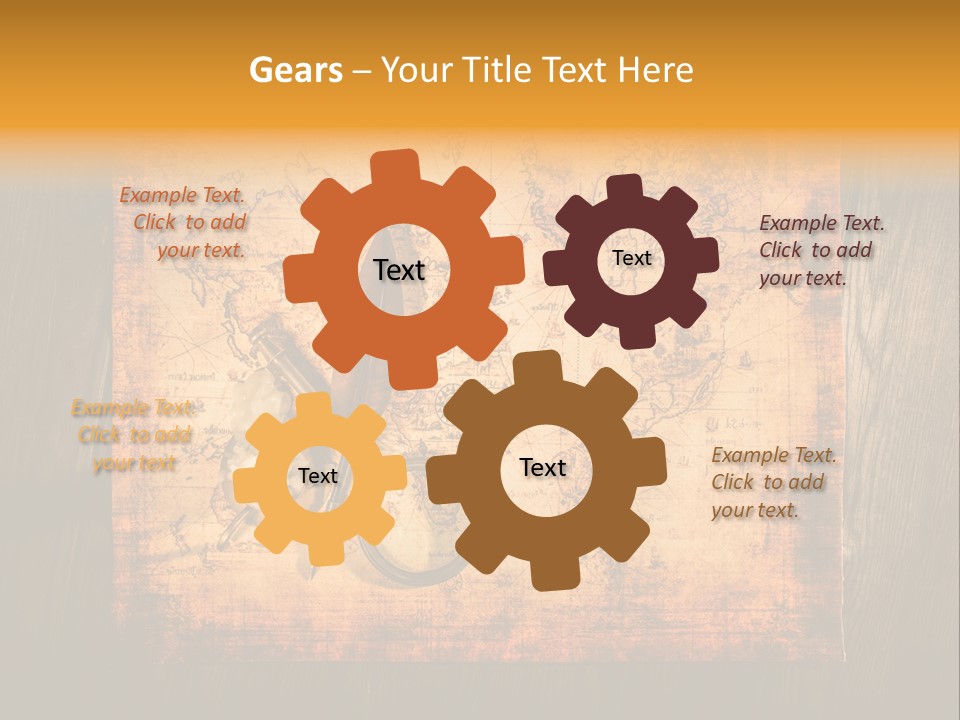 Canvas Nautical Tool PowerPoint Template