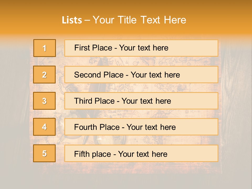 Canvas Nautical Tool PowerPoint Template